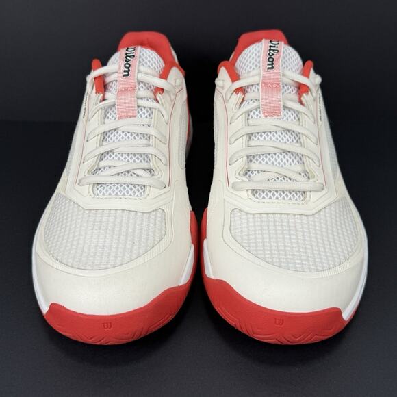 Wilson Rush Pro 5 SAMPLE Men’s Tennis Shoes Size 10 White/Red 145464 New main image 5